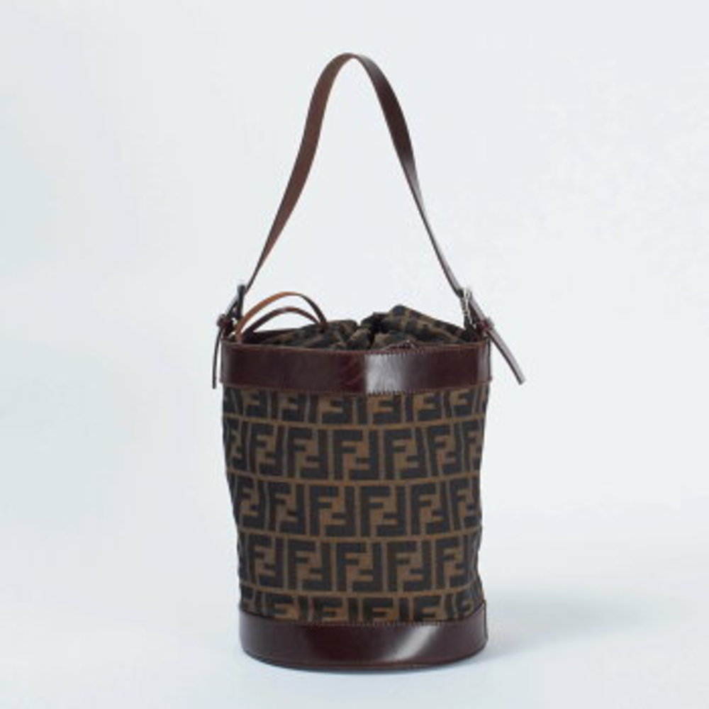 Fendi Drawstring bucket bag brown
